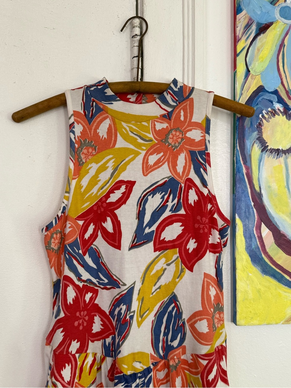 Vintage Floral Jumpsuit